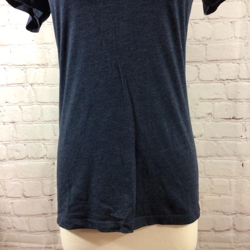 Samuel Adams Beer Blue Short Sleeve Crewneck Shirt - Size Small - Picture 3 of 7